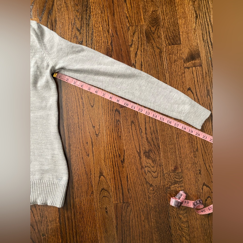 Cashmere Merino wool Vineyard Vines Gray V-Neck Collar Sweater Shep and Ian - Picture 4 of 16